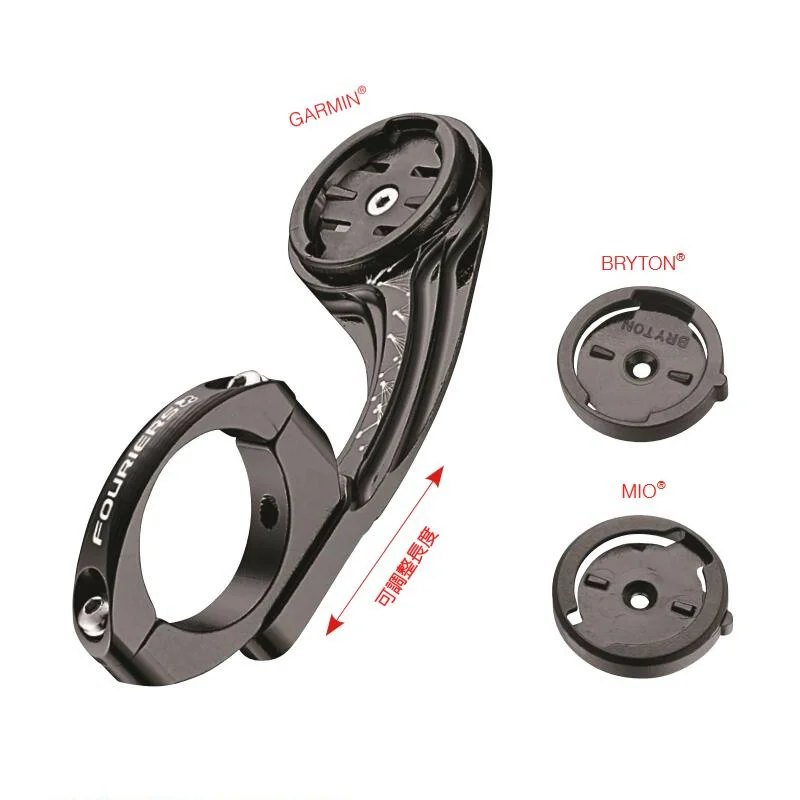 

FOURIERS Multi-function mount for GARMIN edge 200 500 510 520 800 810 1000 computer holder GOPRO mio bryton 310/330/530 mount