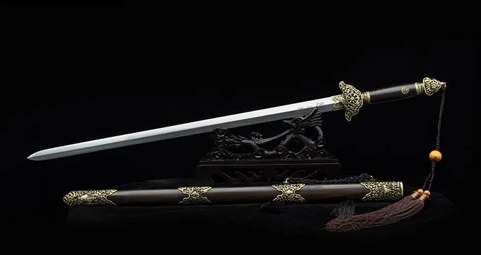 Yin Yang Tai Chi Straight Swords the Eight Immortals Jian Tai Chi Wushu