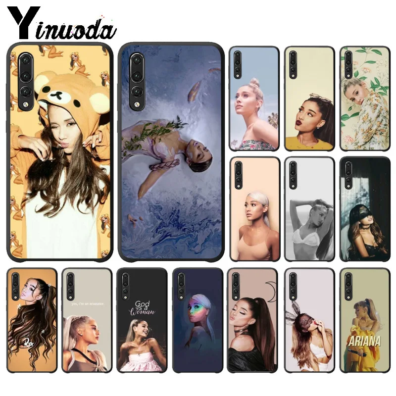 Yinuoda Cat Ar Ariana Grande Black TPU Soft Rubber Phone Cover for Huawei P10 plus 20 pro P20 lite mate9 10 lite honor 10 view10 Yinuoda Cat Ar Ariana Grande Black TPU Soft Rubber Phone Cover for Huawei P10 plus 20 pro P20 lite mate9 10 lite honor 10 view10