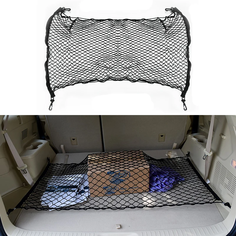 

Car Trunk Box Rear Cargo Organizer Storage Elastic Mesh Net For Peugeot 307 206 308 407 207 3008 406 208 508 301 2008 408 5008