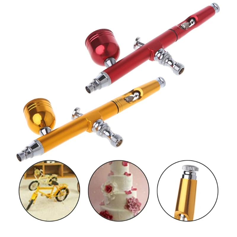 

Air Brush Spray Gun Multi-Purpose Precision Gravity Feed Nail Art Body Tattoo Dls HOmeful