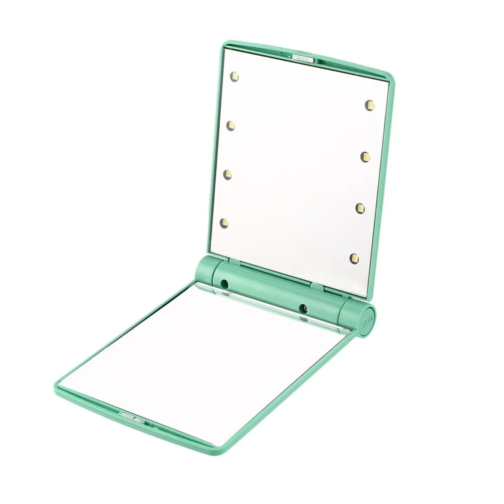 Mini Size Opening Portable Foldable LED Mirror Pocket Mirror