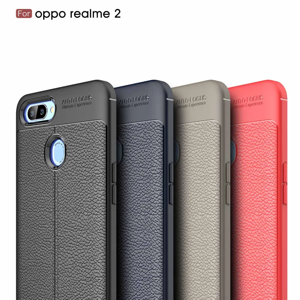 

Carbon Fiber Case For OPPO Realme 2 Silicone Soft Shockproof Phone Cover For OPPO Realme 2 1 Realme2 Case Coque Fundas Etui Capa