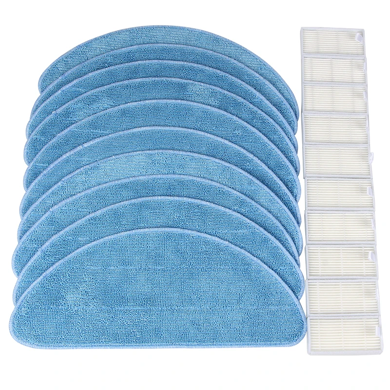 

Free Shipping Vacuum Cleaner Accessories Pack for ECOVACS CR120 X600 for ilife v5 x5 panda x500 Hepa Cleaning cloth