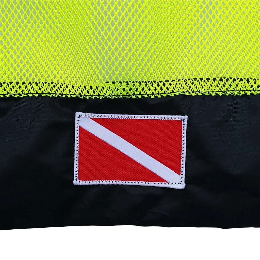 Drawstring Mesh Storage Gear Bag for Scuba Diving Snorkeling Swimming Water Sports Snorkeling Spearfishing Freediving