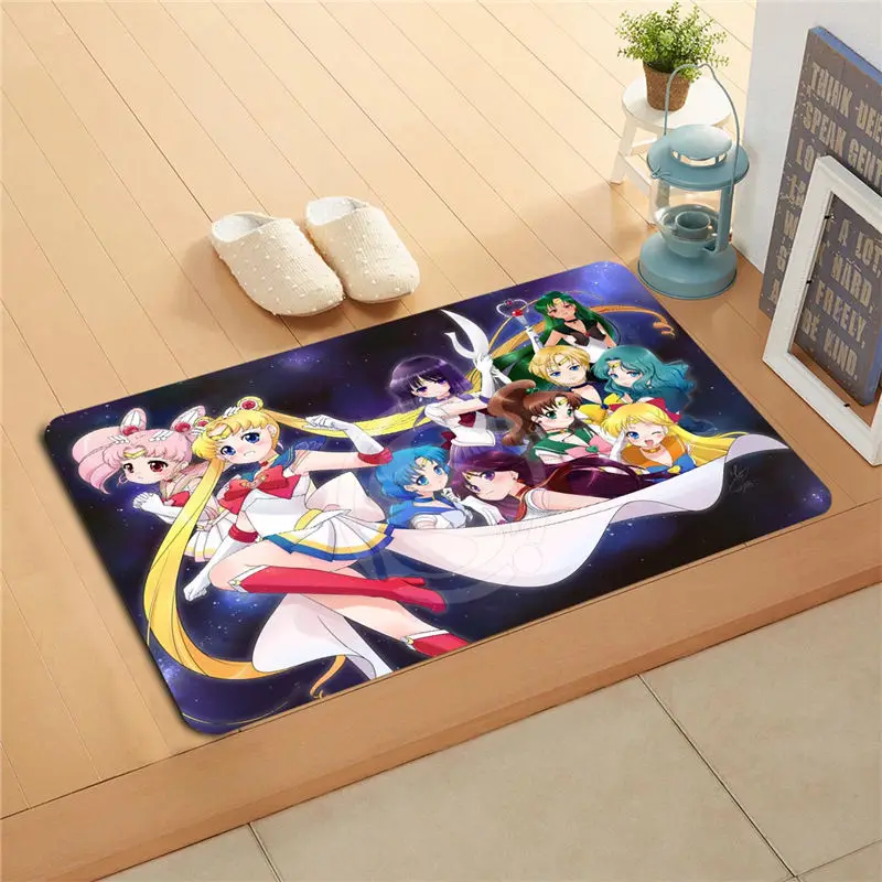 Po P175 Custom Sailor Moon Anime Doormat Home Decor Door Mat Floor Po P175 Custom Sailor Moon Anime Doormat Home Decor Door Mat Floor Bath Mats Foot Pad T Y718y175c In From Garden On Aliexpress Alibaba
