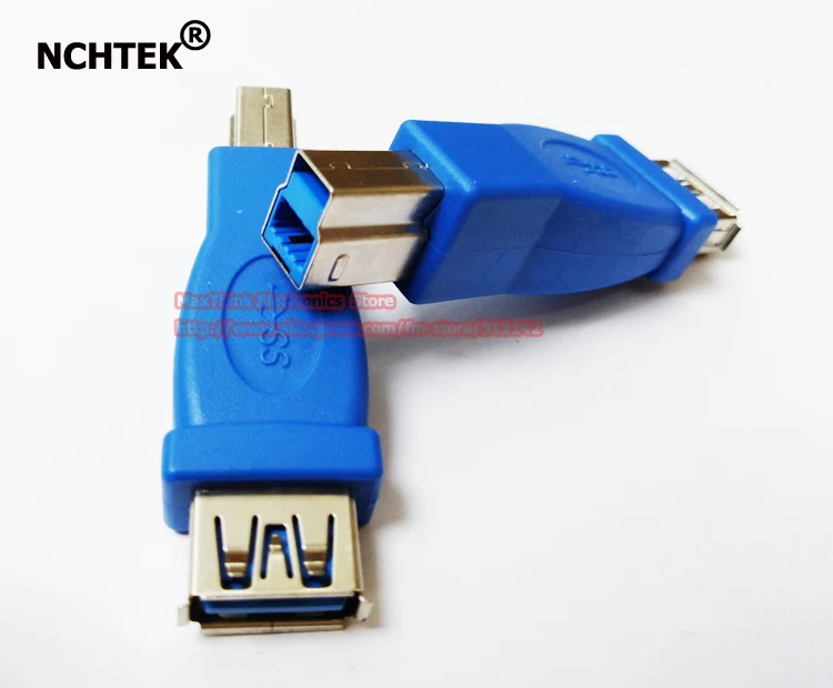 NCHTEK USB 3 0 Type A Female to B Мужской адаптер для суперскоростного принтера