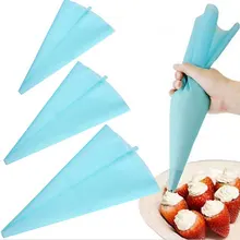 Confectionery Bag Silicone Icing Piping Cream Pastry Bag Nozzle Set DIY Cake Decorating Tools Tips Kitchen Accessories Fondant
