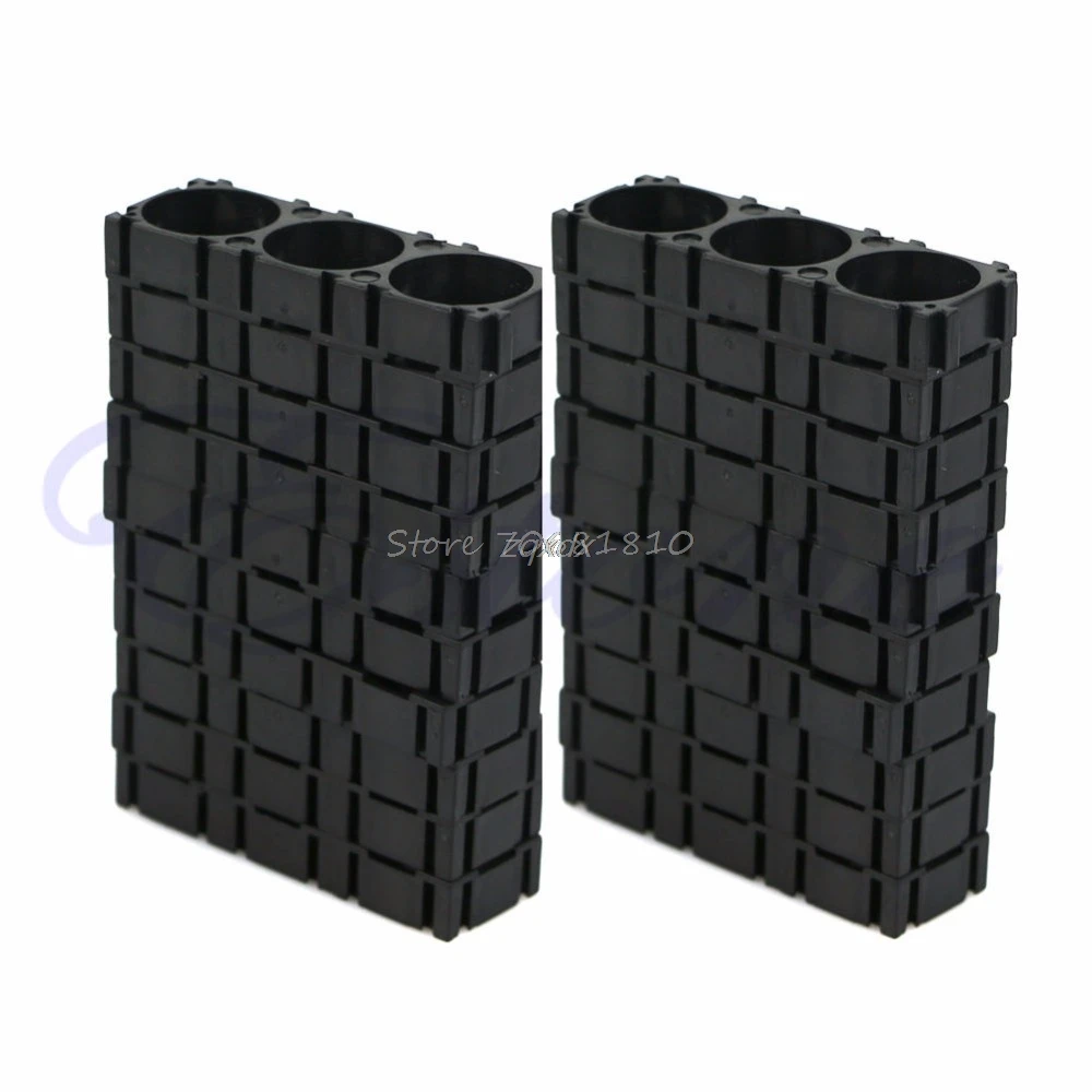 20Pcs 3x 18650 Battery Spacer Radiating Holder Bracket New Z17 Drop ship