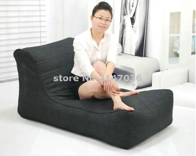 large bean bag chair seat adults beanbag cover happy Fun plush seat