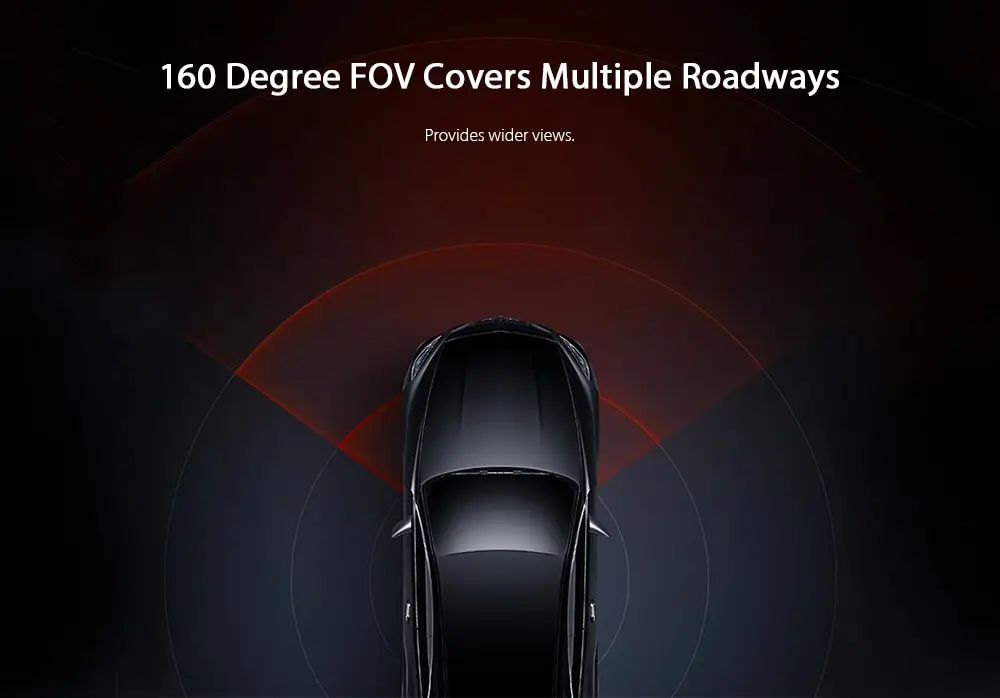 Xiaomi mijia 3.0 inch 1080P Car Digital Video Recorder with 160 Degree Wide Angle