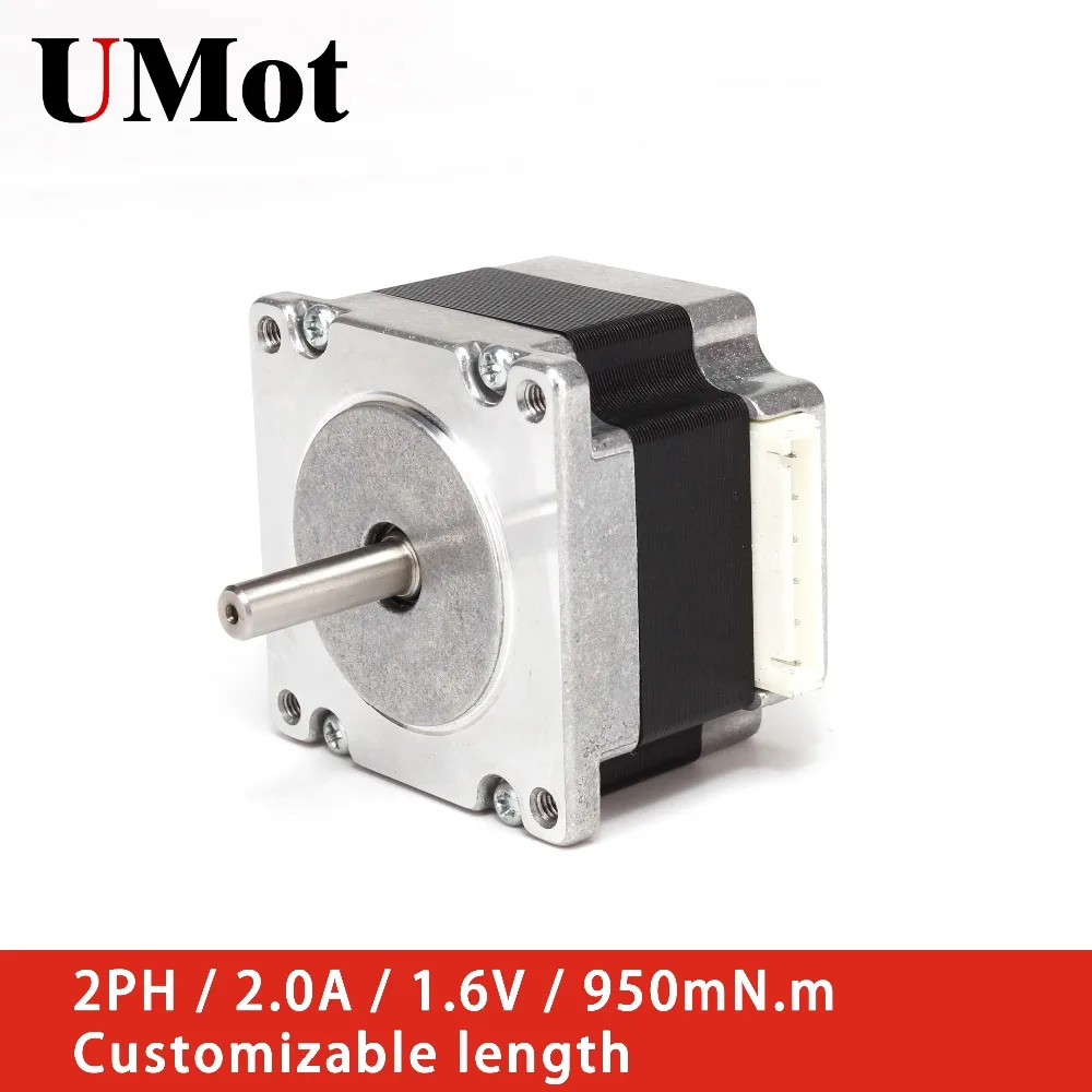 

Nema 23 Hybrid Stepper Motor 57mm 2PH 2A 950m.Nm Nema23 Stepper Motor for 3D Printer CNC XYZ Motor
