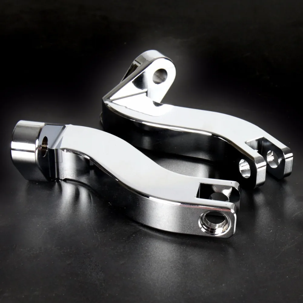 Комплект крепежных ножек L & R для легковых и грузовых автомобилей хром моделей