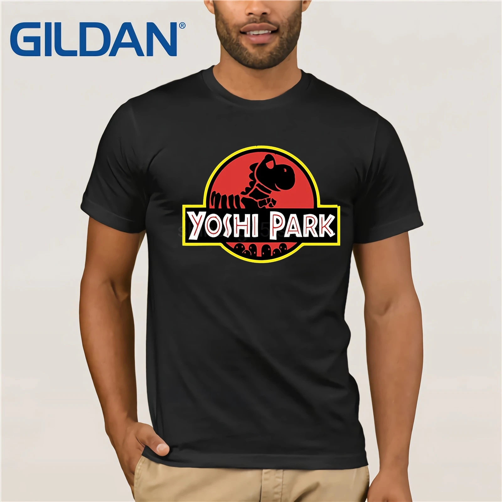 2019 Short Sleeve Cotton T Shirts Man Clothing Yoshi Park , Custom Tshirt 2019 Short Sleeve Cotton T Shirts Man Clothing Yoshi Park , Custom Tshirt