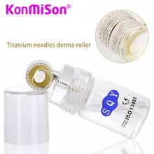 Автоматический ролик дермы для лица-Модернизированный косметический инструмент для угрей, шрамов, старения кожи, 192 титановая микроигла