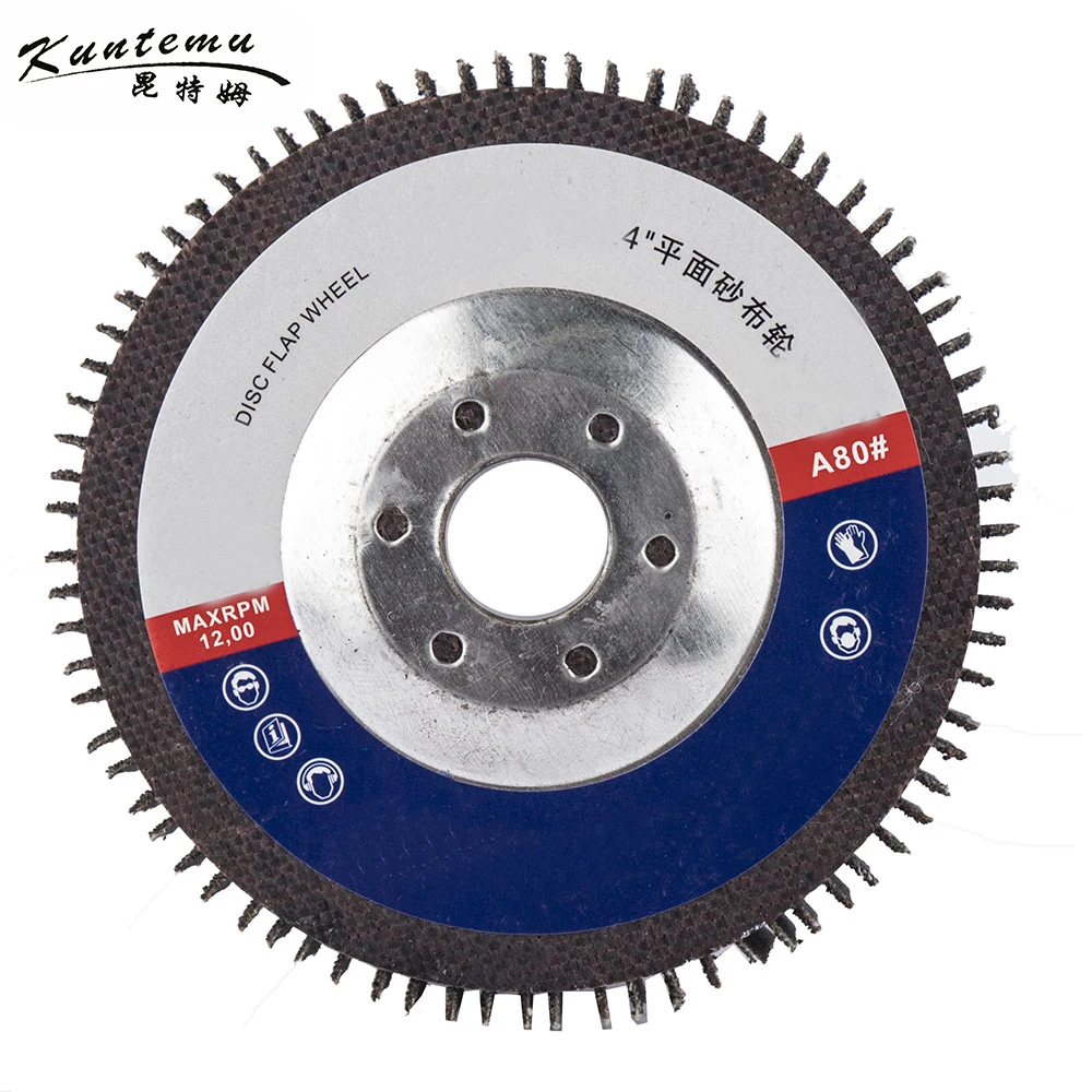 

1PC Grit 80 Disc Flap Wheel 100mm Grinding Wheels Angle Grinder Sanding Disc
