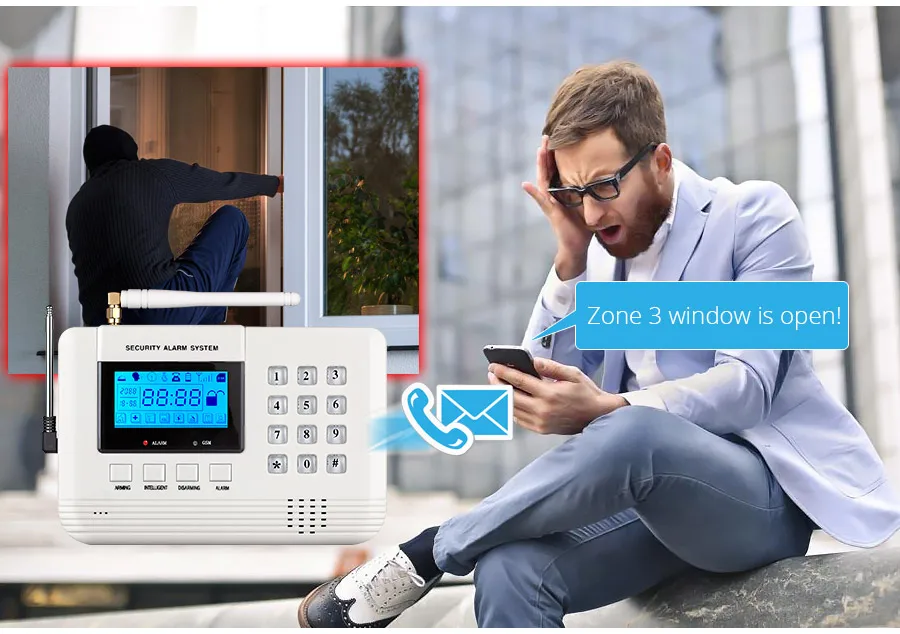 GSM alarm system function 2