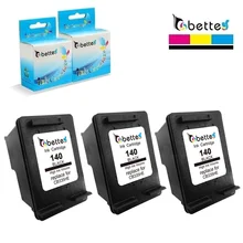 3PK, бетт картриджи Замените для hp 140 Officejet J6405 J6410 J6413 J6415 J6424 J6450 Deskjet D4245 D4260 D4268 D4360 D4363