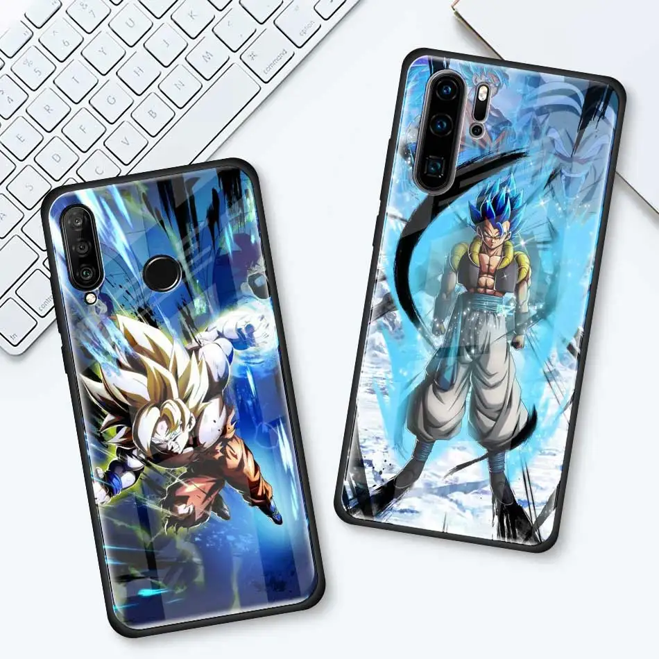 Чехол из закаленного стекла Dragon Ball для huawei P30 Pro P10 P20 P30 Lite mate 10 20 Pro Honor 20 Pro 8X