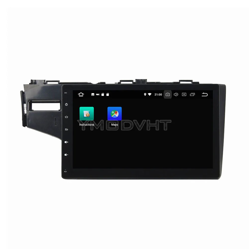 Ymodvht 10,1 дюймов Android 8,0 Octa Core PX5 4 Гб Оперативная память 32 GB Встроенная память автомобильный DVD плеер Радио Стерео gps для HONDA FIT