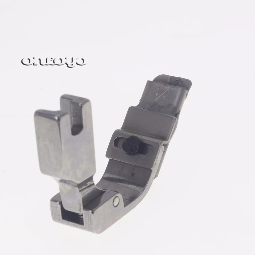 Sewing machine lockstitch sticker presser foot Collapsing presser foot