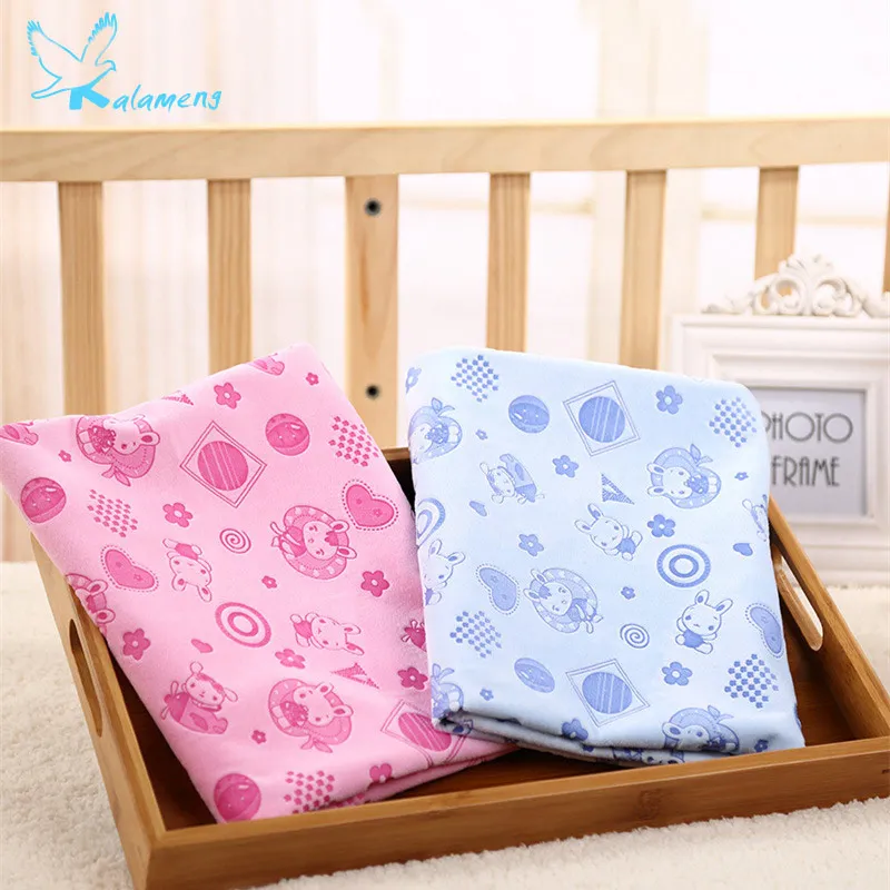 Kalameng Newborn Baby Mattress Portable Baby Crystal Velvet Insulation