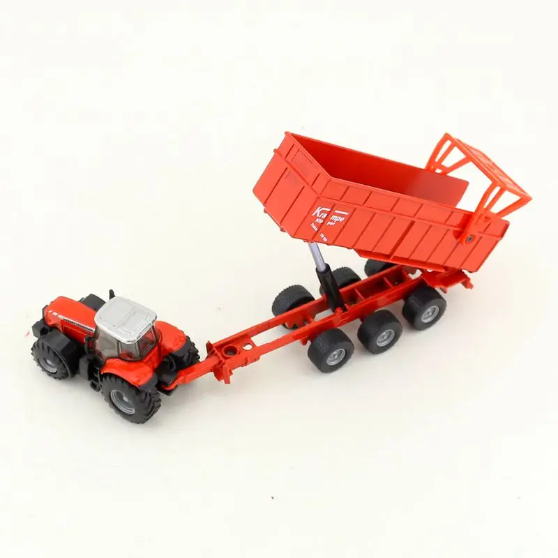 SIKU 1844/1: 87 масштаб/литая металлическая модель/сельскохозяйственный трактор Massey Ferguson/игрушечный автомобиль для детского подарка/образовательная коллекция
