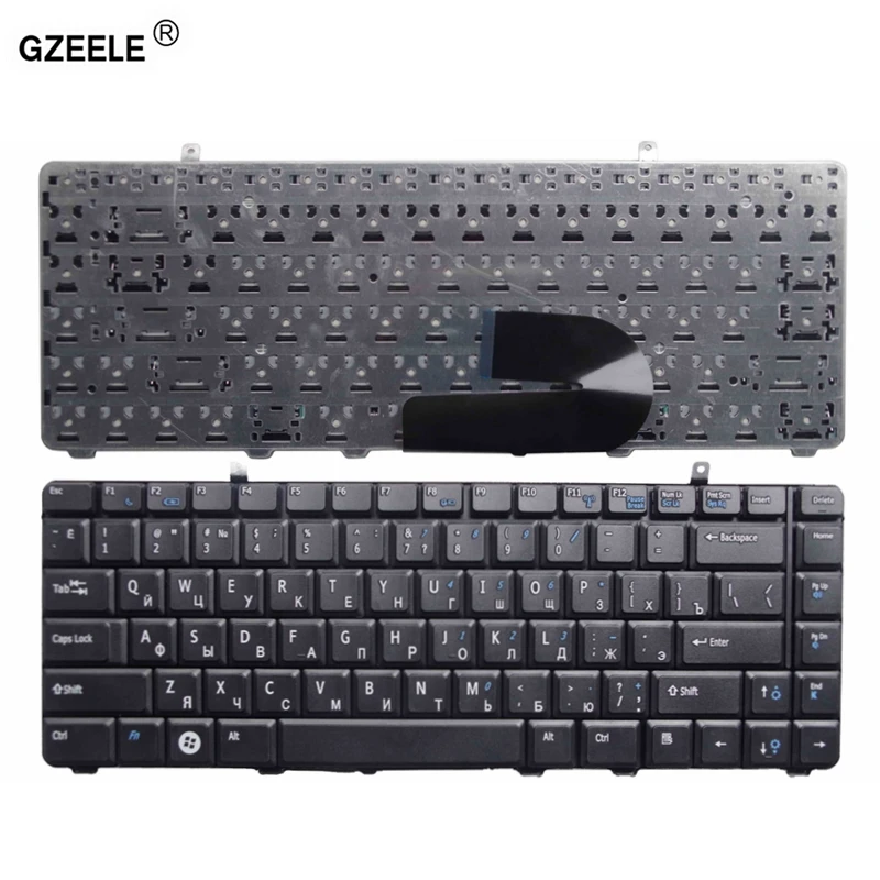 

GZEELE Laptop Keyboard for Dell A840 A860 vostro PP37L PP38L 1410 1014 1015 1088 R811H 0R811H R818H 0R818H RU russian black new