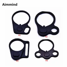 Тактический конец подбрюшник антабка Съемная на планку пикаттини крепление для 223 5,56 винтовка подходит AR-15 M4 M16 винтовка