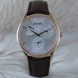WG05198 мужские часы лучший бренд взлетно посадочной полосы Роскошные европейский дизайн автоматические механические часы