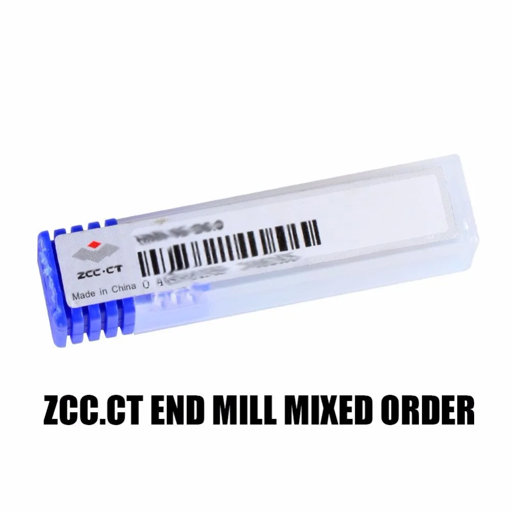 

MIXED ORDER mixed end mills Tungsten solid carbide ZCC.CT GM-2BPTYPE End Mills taper and cone milling cutter