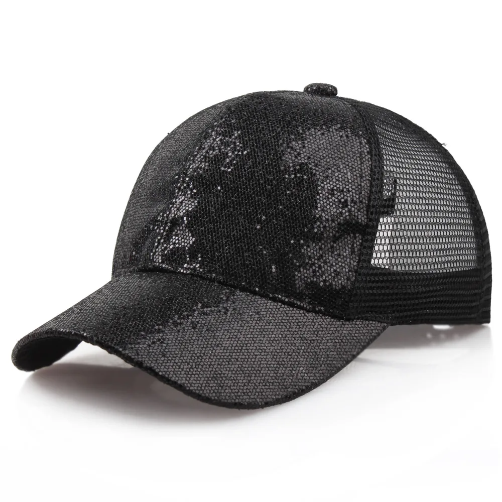 

Fashion Ponytail Baseball Cap Women Girl Snapback Summer Mesh Hat Female Messy Bun Hats Casual Adjustable Hip-Hop Hat