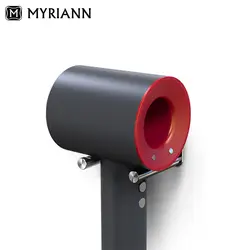 Настенный держатель для Dyson Supersonic, Myriann премиум качества держатель Подставка для Dyson сверхзвуковой фен, нержавеющая сталь