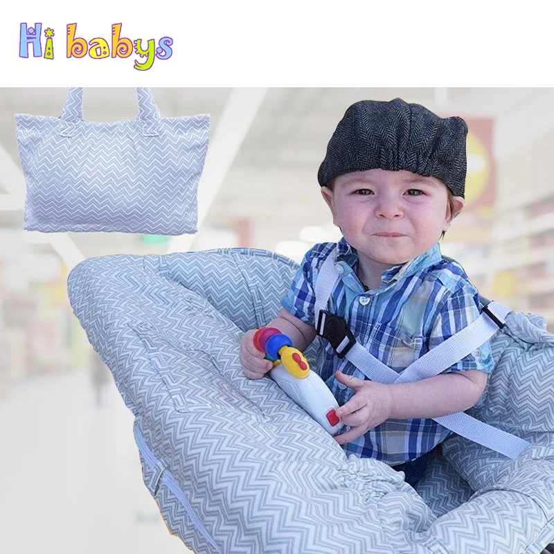 

Children Shopping Cart Cushion Foldable Kids Trolley Pad Baby Shopping Push Cart Protection Cover Baby Trolley Chair Seat Mat