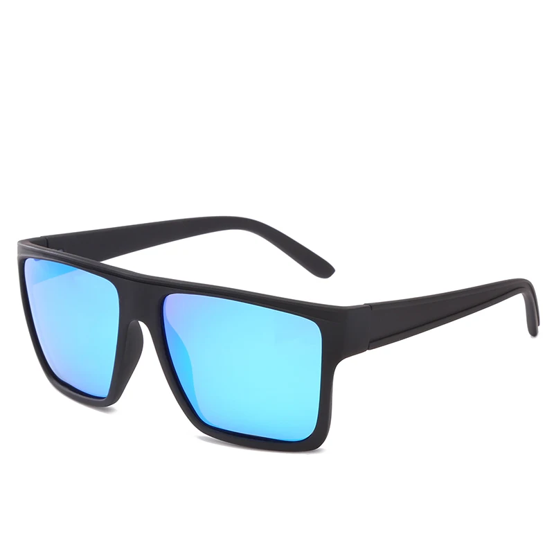 Pro Acme Сверхлегкий поляризованных солнцезащитных очков Для мужчин квадратной формы, зеркальные линзы, солнцезащитные очки, мужские очки для вождения для путешествий Спортивные очки CC1089 - Цвет линз: C5 Blue mirror
