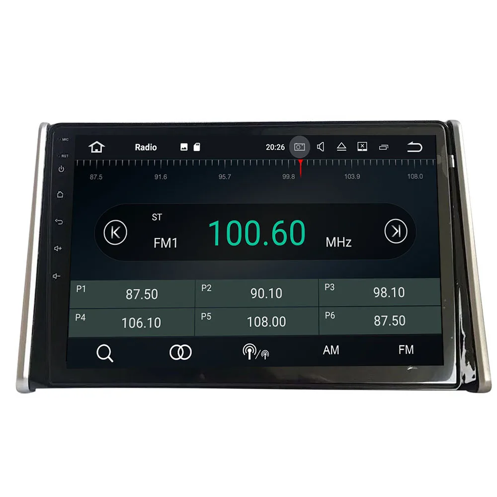 Автомобильный dvd android 9,0 восемь ядер px5 для Toyota rav4 4 Гб ОЗУ, GPS навигация Авто Радио 2 din Автомобильный мультимедийный плеер
