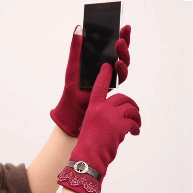 1 Pair Popular Touch Screen Magic Gloves For Women Ladies Smart Phone