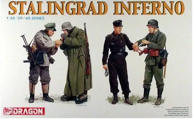 Дракон немецкий Сталинград Инферно 1/35 солдат фигурки модель комплект| |