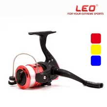 Small Plastic Spinning Fishing Reels Lightweight 3 Colors 5 2 1 Gear Ratio 3BB Bearings Freshwater