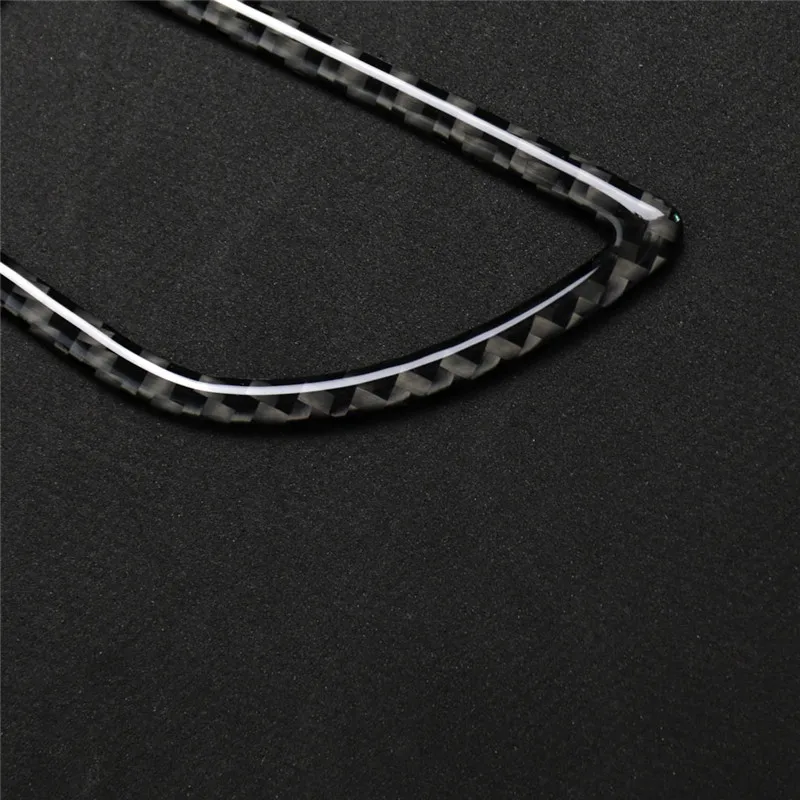 For bmw F20 F21 118i 1 series Carbon Fiber Interior air conditioning vent Outlet Trim Cover Car Styling 3D Stickers  Accessorie (10)