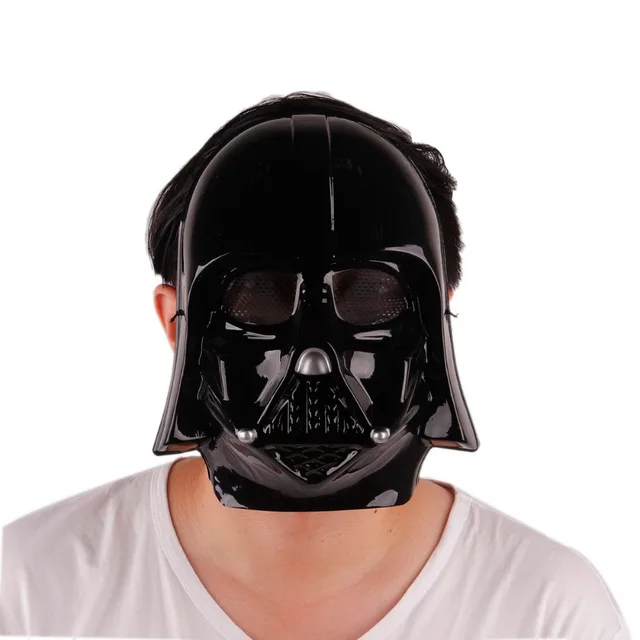 Résultat de recherche d'images pour "Star Wars Darth Vader Halloween Mask Deluxe Star Wars Maske Superhero Theme Party Supply Costume Toy 24.5*19.5CM Black White"