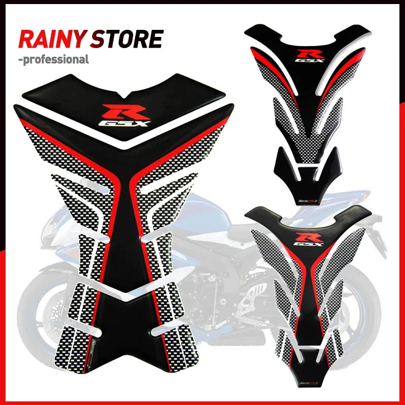 

3D Universal Motorcycle Tank Pad Protector Decal Stickers Case For SUZUKI RGSX GSXR1000 GSXR600 GSXR750 Tank