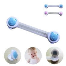 10 шт./лот, защита от детей, замок для детей, замок для дверей, замок для ящика холодильника, детские пластиковые замки, замок для шкафа