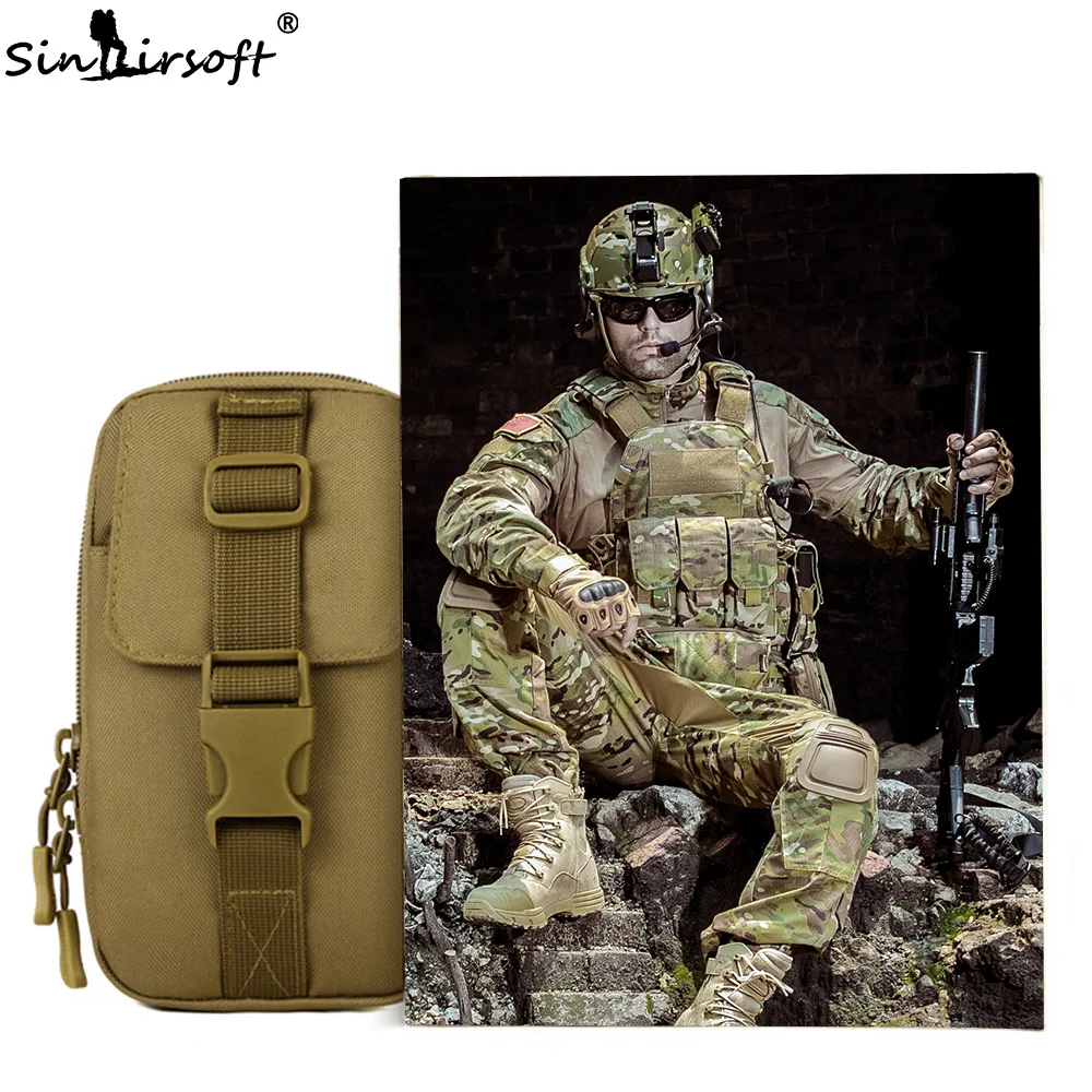 SINAIRSOFT MOLLE система аксессуаров Военная Спортивная уличная Сумка рыболовные сумки для скалолазания тактическая сумка армейская прочная дорожная походная сумка