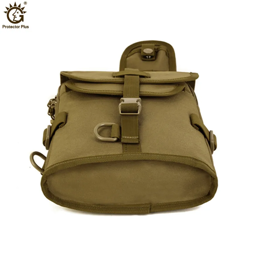 Men Chest Bags Casual Waterproof Oxford Crossbody Bags Small Sling Single Shoulder Bags Tactical Travel Chest Pack Male