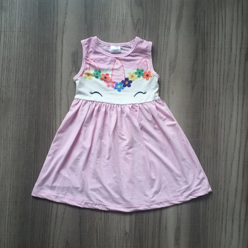 

baby girls summer dress clothing girls unicorn dress children boutique summer dress children milk silk dress cute dress with bow