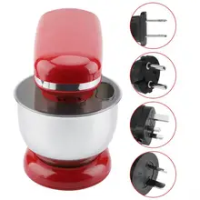 6 скоростей кухонный Электрический миксер 1200 Вт наклонная головка Миксер с аксессуарами крем масло торт инструмент