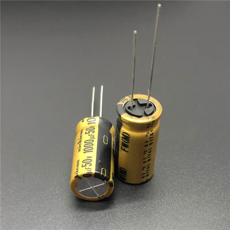 5pcs/20pcs 1000uF 50V NICHICON FW Series 12.5x25mm 50V1000uF HiFi Audio