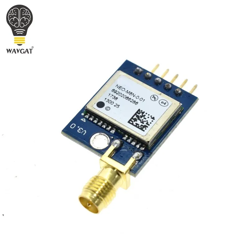NEO 6M 7M двухсторонний GPS Мини модуль M8N Спутниковое позиционирование