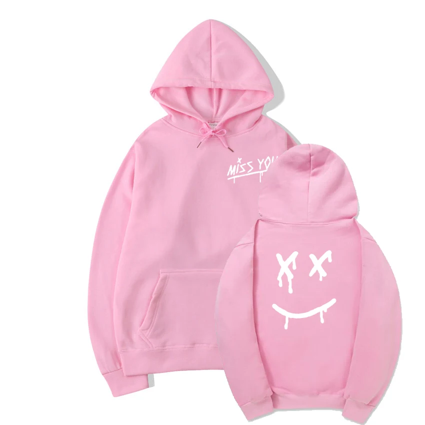  Louis Tomlinson Miss You Smiley Face Hoodie Sweatshirt With A Hood Men Women Hip Hop Hipster Pullov